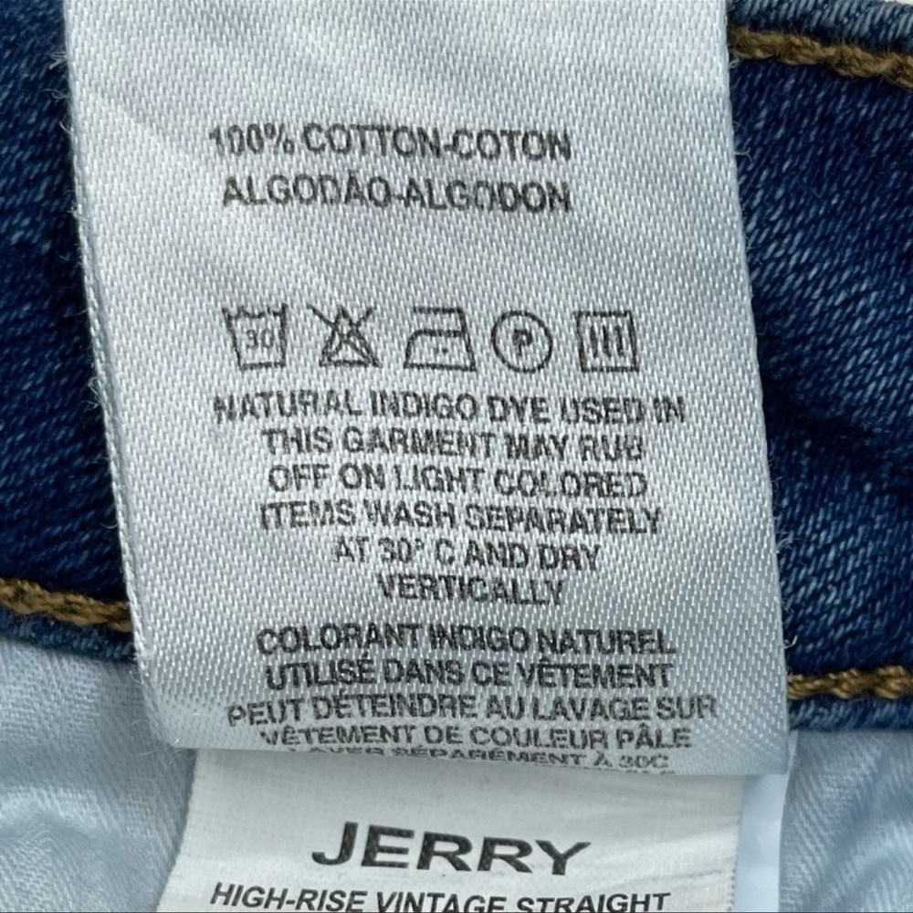 DL1961 Jerry High Rise Vintage Straight Jeans Size 32 - Picture 12 of 15